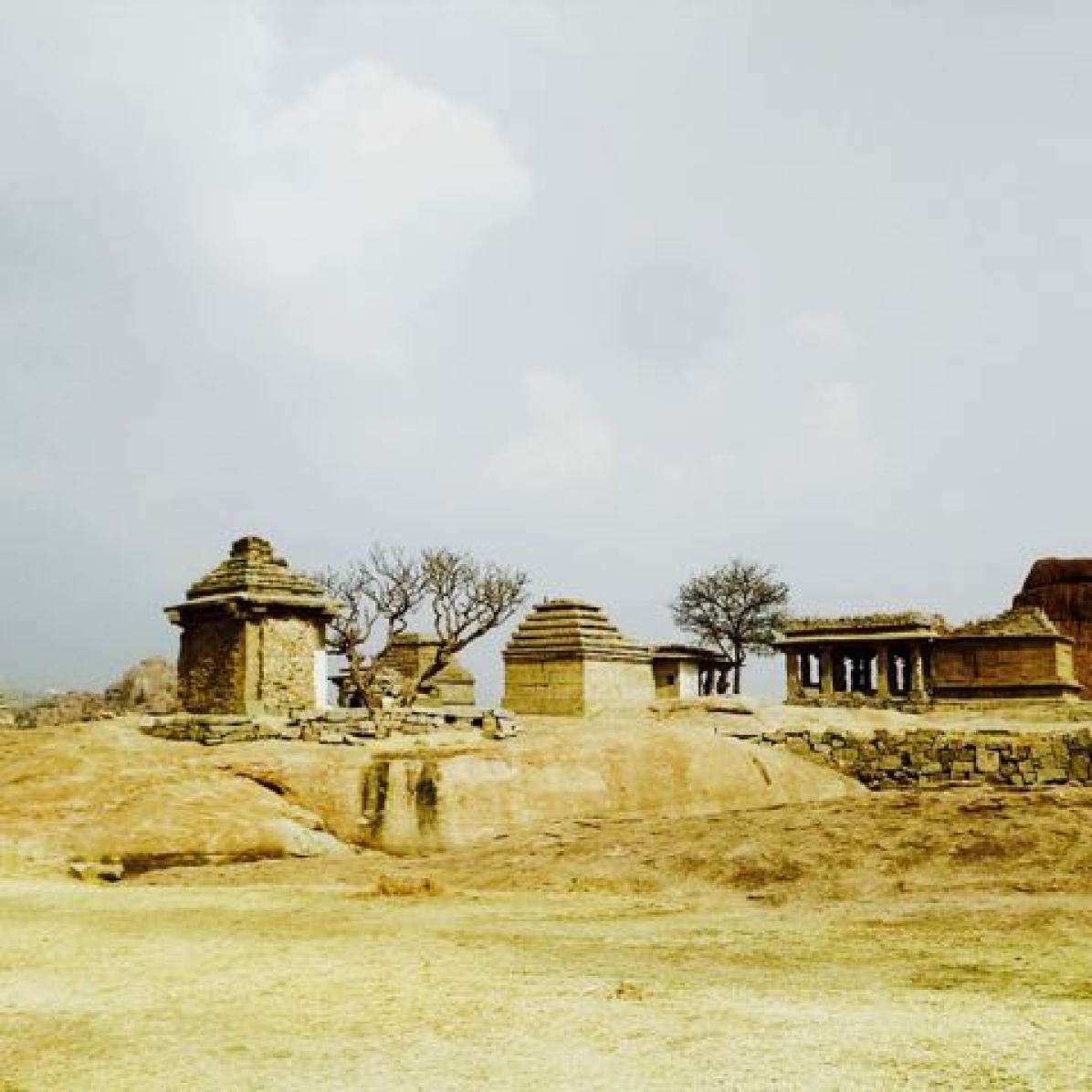 Hemkuta group of temples Hampi